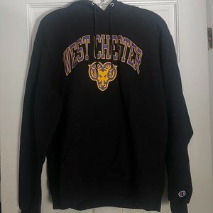 Black West Chester University Champion Sweatshirt